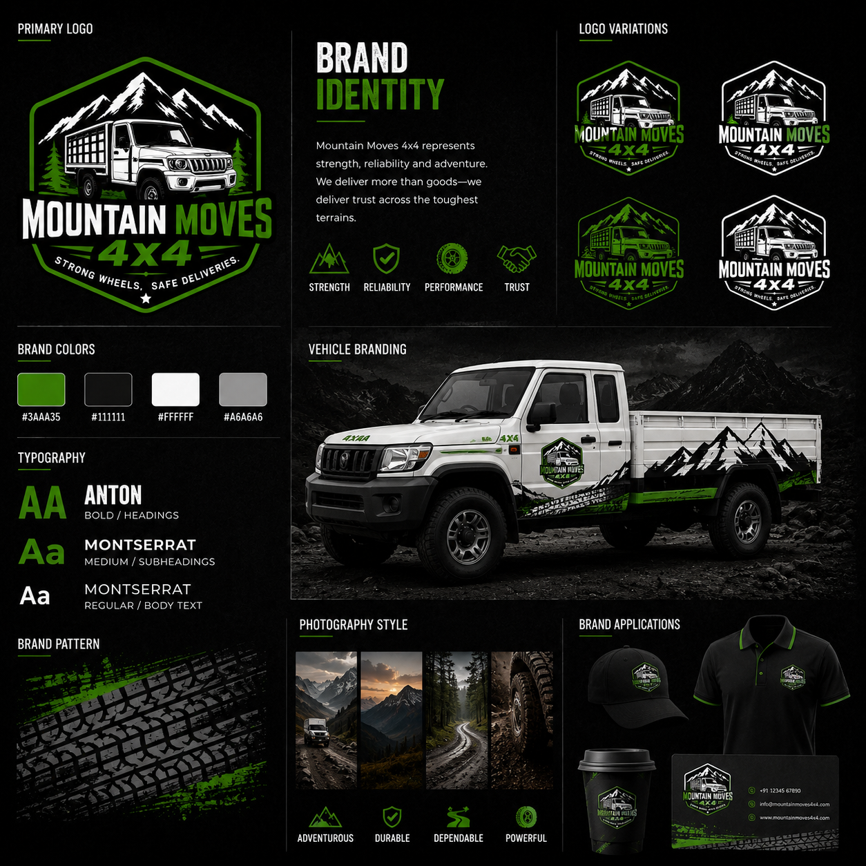 Mountain Moves Brand Identity