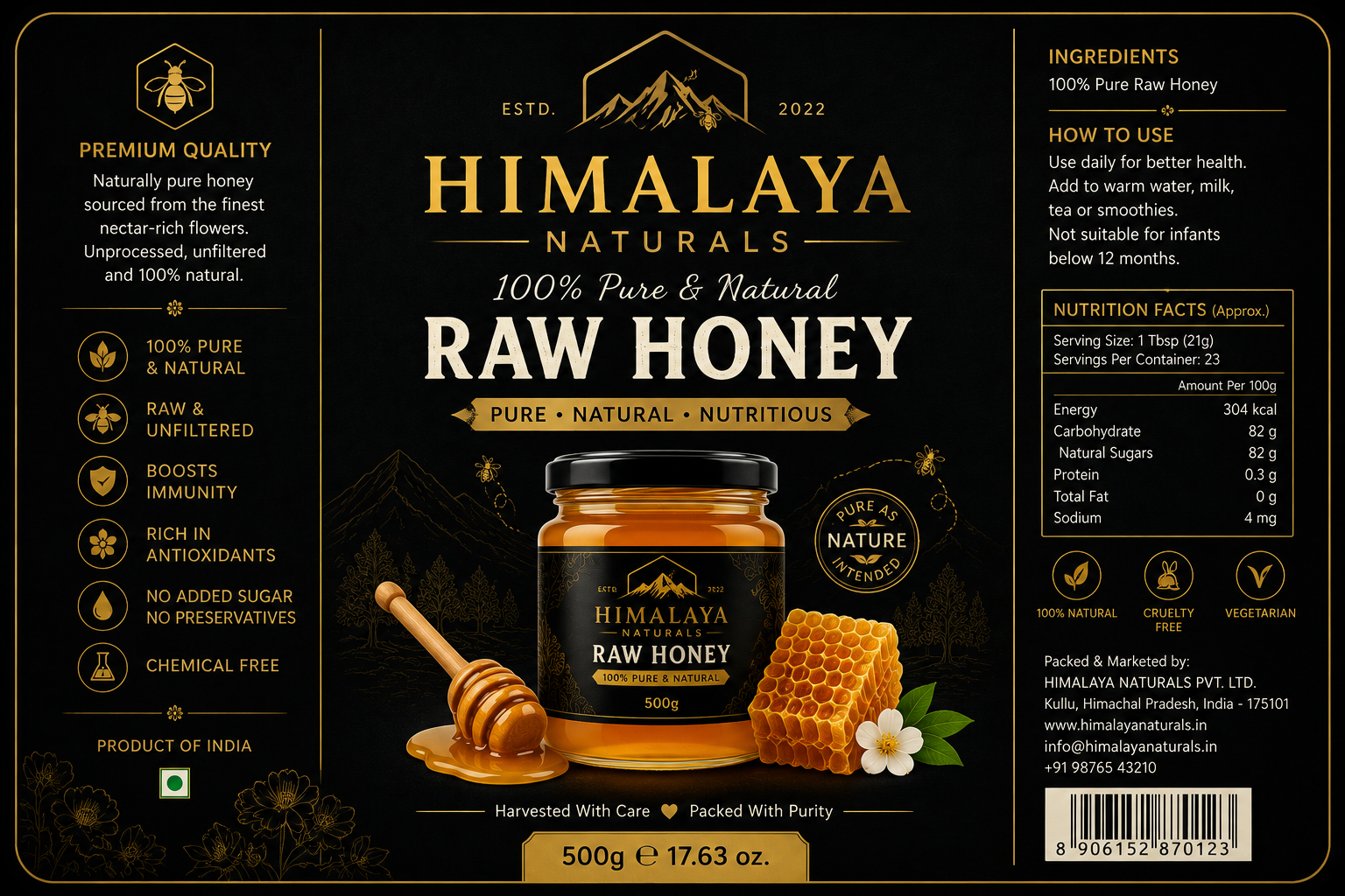 Product Label