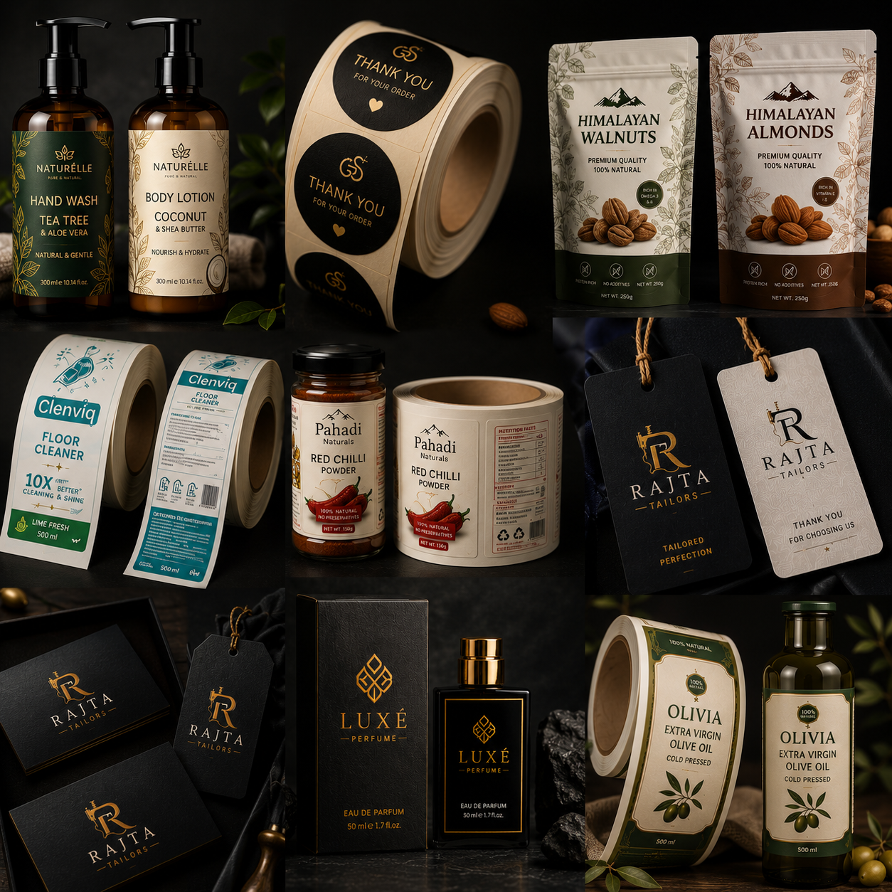 Premium Label Design